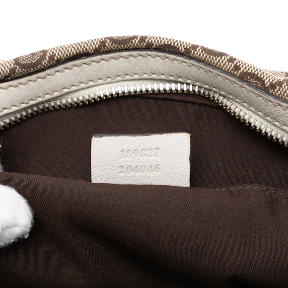 Pre-Loved Gucci GG Canvas Trophy Shoulder Bag - Picture 6 of 7